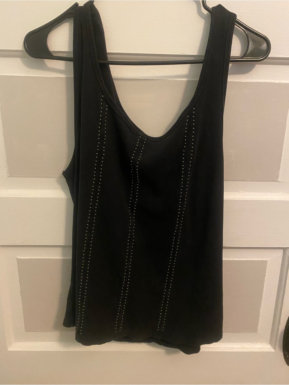Idyllwind Black Stud Detail Tank Top